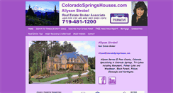 Desktop Screenshot of coloradospringshouses.com